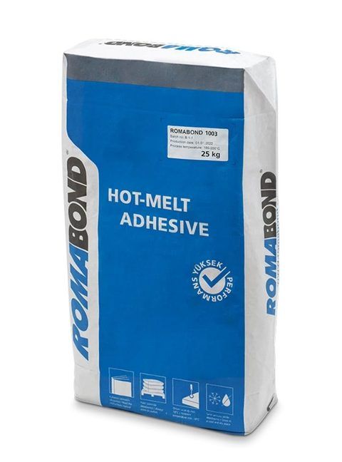 Romabond 1003 hotmelt tutkal 25 kg çuval