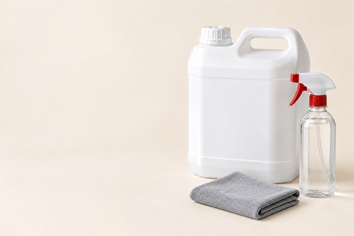 Mobilya temizleme solventi bidonu